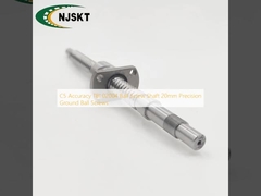 C5 Accuracy TBI 02004 Ball Screw Shaft 20mm Precision Ground Ball Screws