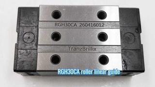 TranzBrillix RGH30CA Linear Guide Block | Size 30 Roller Type Details