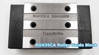 TranzBrillix RGH35CA Roller Linear Guide Block | Size 35 Square Standard Block