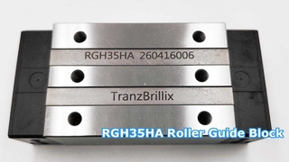 TranzBrillix RGH35HA Roller Linear Guide Block | Size 35 Long Block