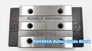 TranzBrillix RGH45CA Roller Linear Guide Block | Size 45 Square Block