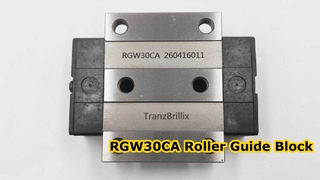 TranzBrillix RGW30CA Roller Linear Guide Block | Size 30 Flange Block
